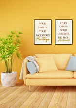 Carica l'immagine nel visualizzatore di Gallery, Black Beauty Wall Art - ANCESTORS' HERITAGE