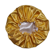Carica l'immagine nel visualizzatore di Gallery, Satin BONNET double face - Cuffia in raso da notte