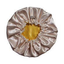 Carica l'immagine nel visualizzatore di Gallery, Satin BONNET double face - Cuffia in raso da notte