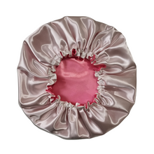 Carica l'immagine nel visualizzatore di Gallery, Satin BONNET double face - Cuffia in raso da notte