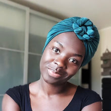 Carica l'immagine nel visualizzatore di Gallery, Updo TURBAN basic - Turbante preformato annodabile