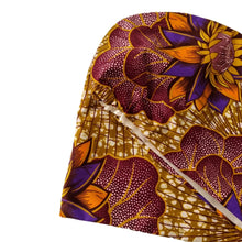 Carica l'immagine nel visualizzatore di Gallery, Updo TURBAN double WAX - Turbante preformato annodabile