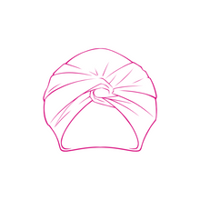 Carica l'immagine nel visualizzatore di Gallery, Updo TURBAN basic - Turbante preformato annodabile
