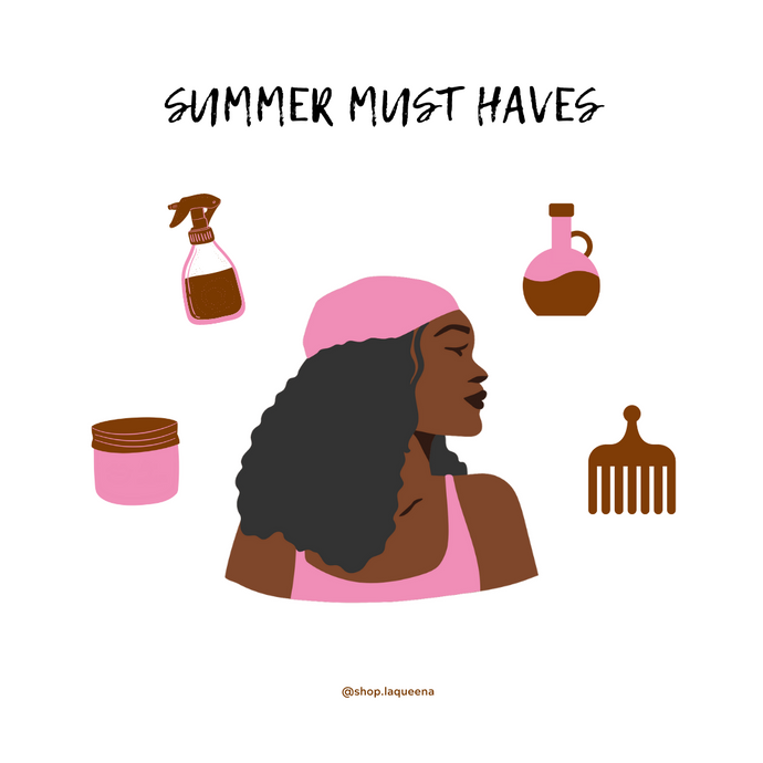 Summer routine per capelli ricci e afro