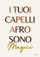 Carica l&#39;immagine nel visualizzatore di Gallery, Black Beauty Wall Art - MAGIC AFRO HAIR