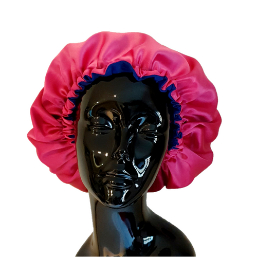 Satin BONNET double face - Cuffia in raso da notte